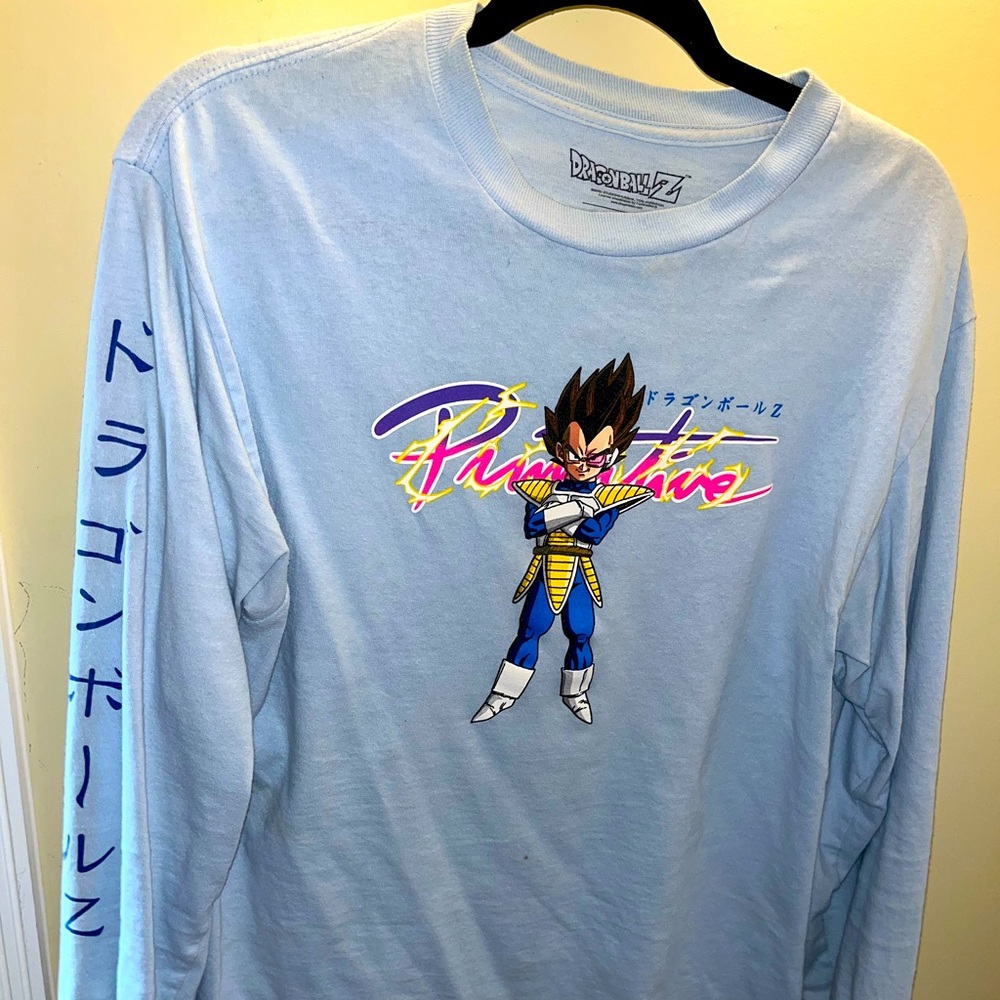 Primitive x Vegeta Dragon Ball Z long sleeve shirt